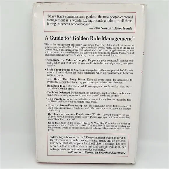 Mary Kay on People Management Book by Mary Kay Ash - Picture 2 of 2